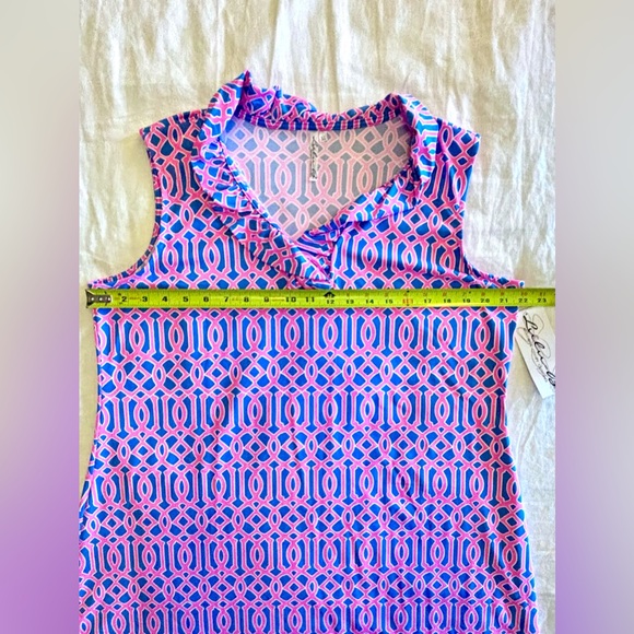 Lulu-B Sleeveless Ruffle Collar Dress NWT - Picture 8 of 11